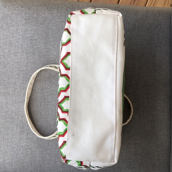 Like new! - BRIGHTON Christmas Love & Joy Double Sided Canvas Tote Bag - Picture 11 of 13